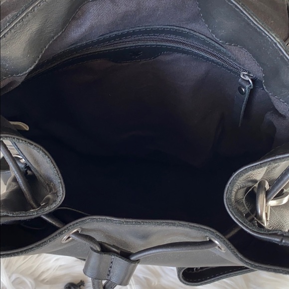 Lucky Brand Black Leather Backpack main image 5